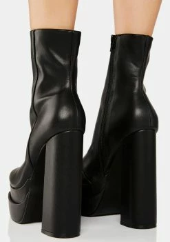 Public Desire Platform Boots Supine Platform Ankle Boots