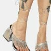 Public Desire Chrome Peri Heels