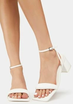 Best Sale ⌛ Public Desire Carmin Block 👠 Heels 💯 6 Public Desire Carmin Block Heels