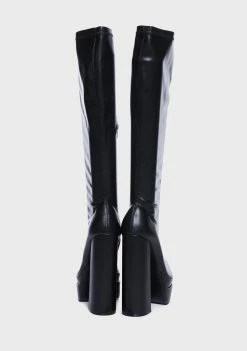 Brand new 😉 Public Desire Platform 🥾 Boots End Game Platform Knee High 🥾 Boots 🔥 9 Public Desire Platform Boots End Game Platform Knee High Boots