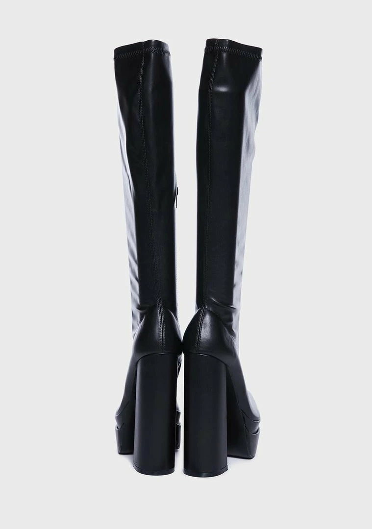 Brand new 😉 Public Desire Platform 🥾 Boots End Game Platform Knee High 🥾 Boots 🔥 5 Public Desire Platform Boots End Game Platform Knee High Boots