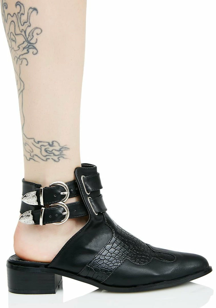 New ❤️ Public Desire 🥾 Boots & Booties Tegan Cutout Booties 👏 2 Public Desire Boots & Booties Tegan Cutout Booties
