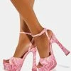 Public Desire Truce Platform Heels