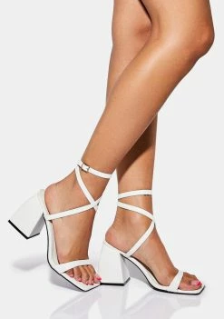 Public Desire Bliss Jude Vegan Leather Heels