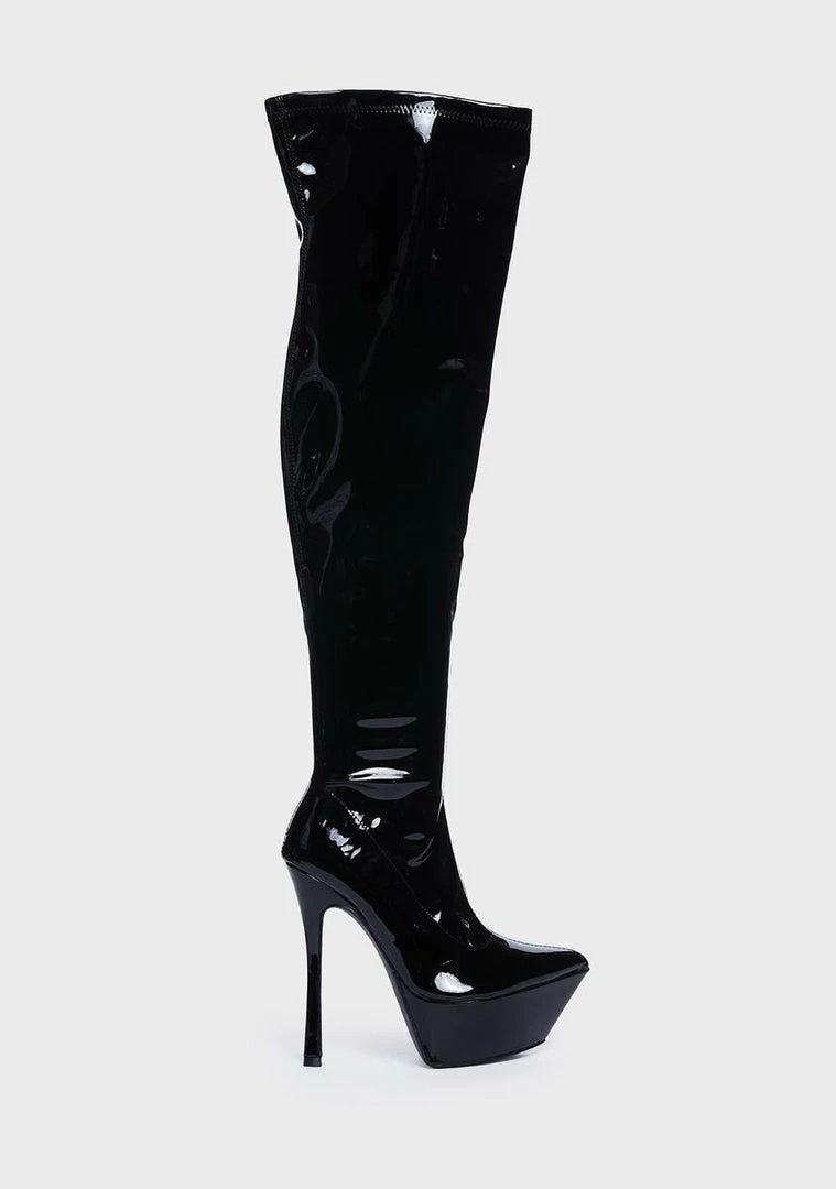 Promo ๐ Public Desire Trixie Knee High ๐ฅพ Boots ๐ 1 Public Desire Trixie Knee High Boots