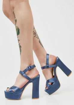 Public Desire Ocean Vamp Platform Heels Platforms