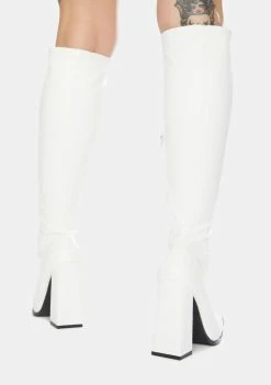 Deals ⭐ Public Desire Caryn Knee High Heeled 🥾 Boots 🥾 Boots & Booties 🎁 7 Public Desire Caryn Knee High Heeled Boots Boots & Booties