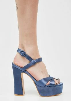 Public Desire Ocean Vamp Platform Heels Platforms