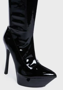 Public Desire Trixie Knee High Boots