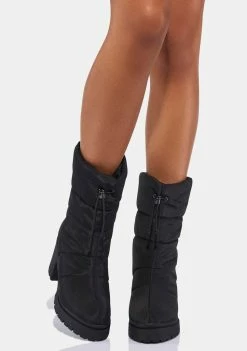 Public Desire Vine Nylon Ankle Boots