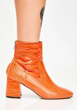 Promo ๐ Public Desire Radio Crocodile Booties ๐ฅพ Boots & Booties ๐ 7 Public Desire Radio Crocodile Booties Boots & Booties