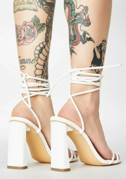 Public Desire Flirty Strappy Heels
