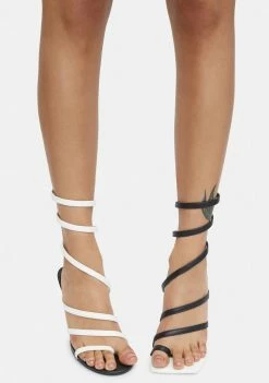 Public Desire Loop Wrap Heels