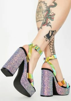 Public Desire Kayla Platform Heels