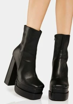 Public Desire Platform Boots Supine Platform Ankle Boots