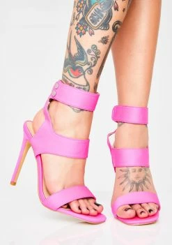 Public Desire Miami Mami Cutout Heels