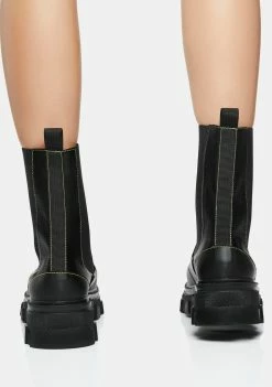 Cheapest 🥰 Public Desire Black Wonder Chunky Ankle 🥾 Boots ⭐ 9 Public Desire Black Wonder Chunky Ankle Boots