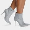 Public Desire Heeled Boots Wide Fit Verona Ankle Boots