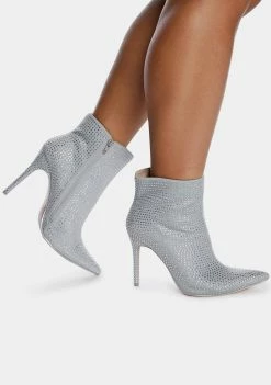 Public Desire Heeled Boots Wide Fit Verona Ankle Boots