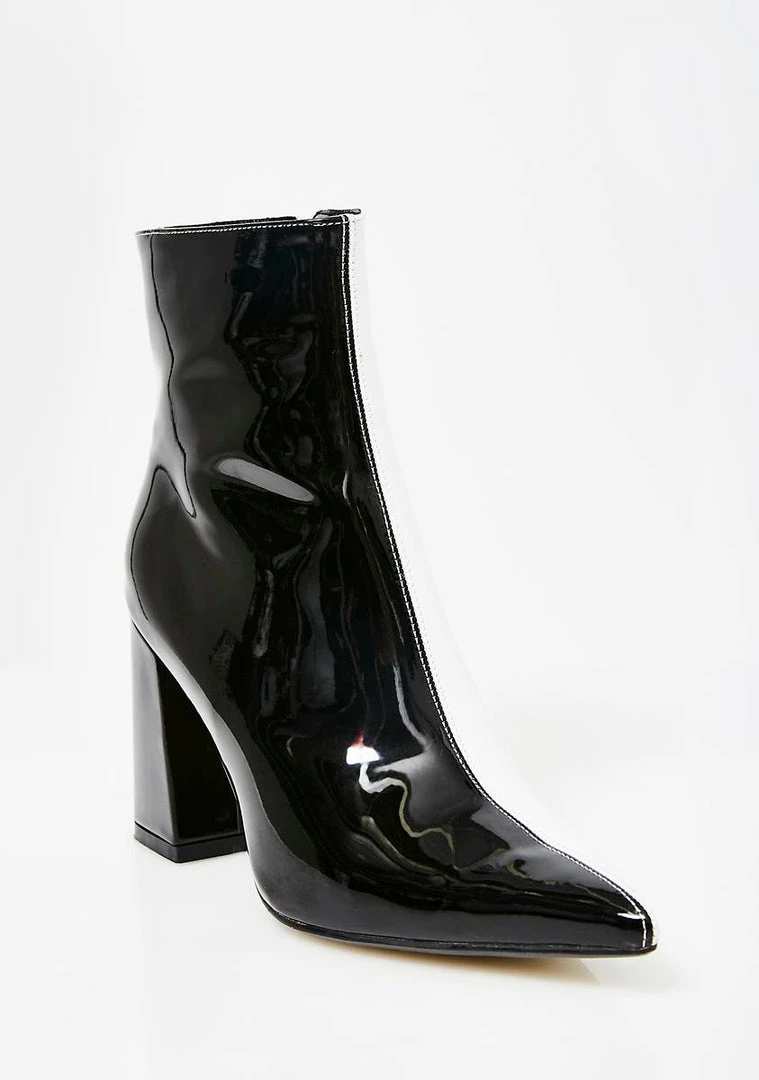 Brand new π Public Desire Chaos Two-Tone Patent Ankle π₯Ύ Boots π₯Ύ Boots & Booties π 3 Public Desire Chaos Two-Tone Patent Ankle Boots Boots & Booties