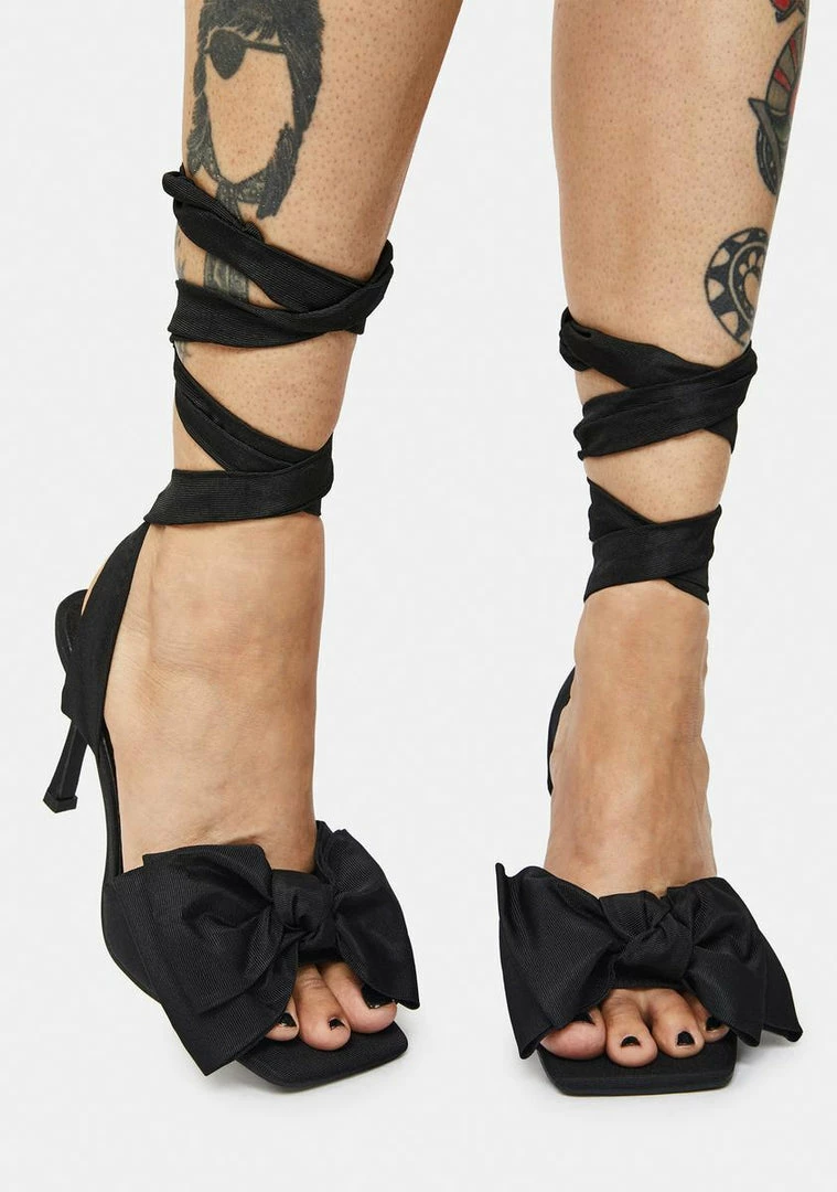Best Pirce β Public Desire Girly Wrap Bow π Heels π 1 Public Desire Girly Wrap Bow Heels
