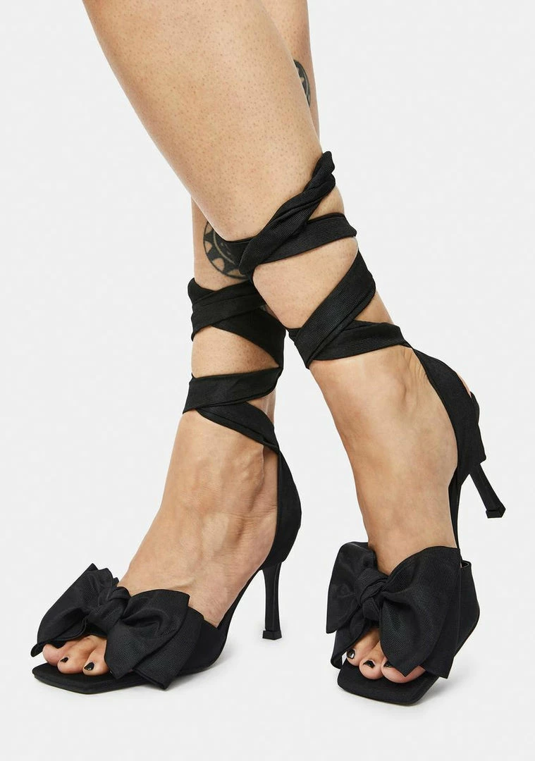 Best Pirce β Public Desire Girly Wrap Bow π Heels π 3 Public Desire Girly Wrap Bow Heels