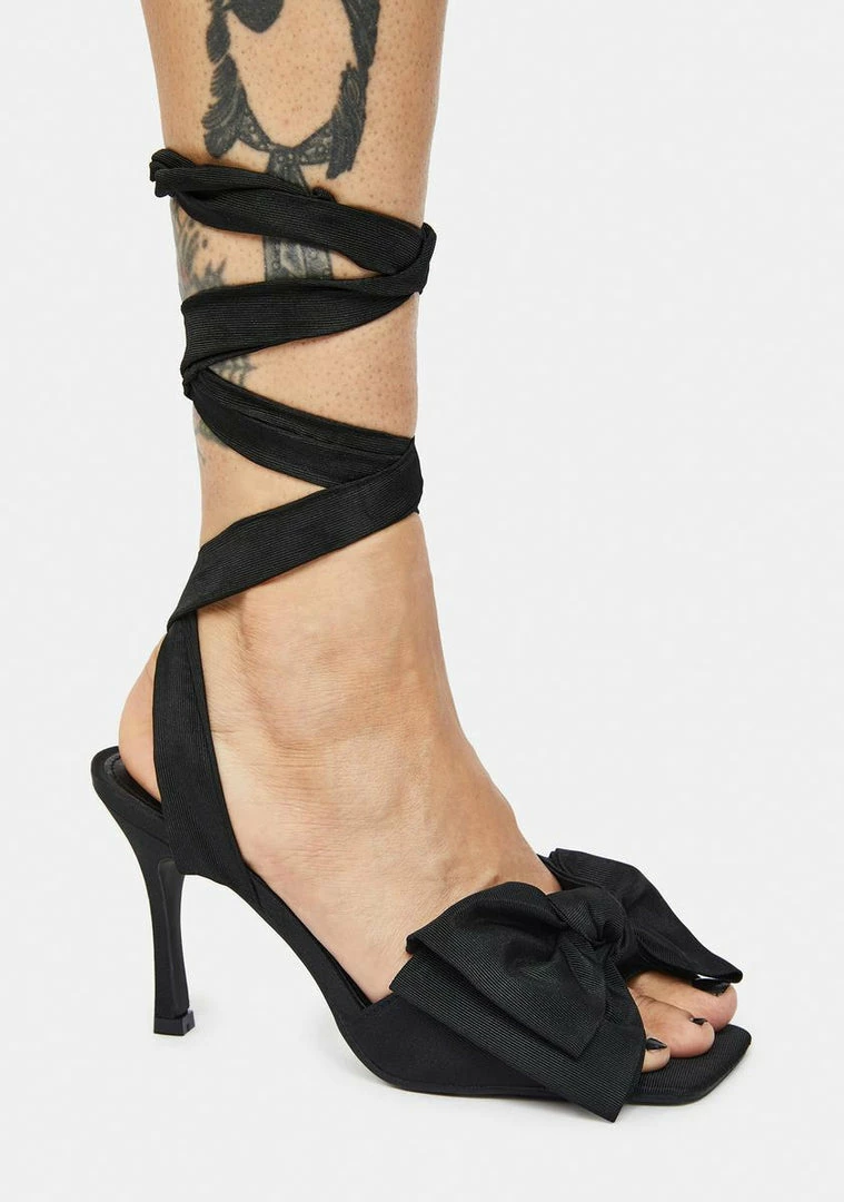 Best Pirce β Public Desire Girly Wrap Bow π Heels π 2 Public Desire Girly Wrap Bow Heels