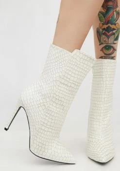 Public Desire Pure Chile Patent Ankle Boots Boots & Booties