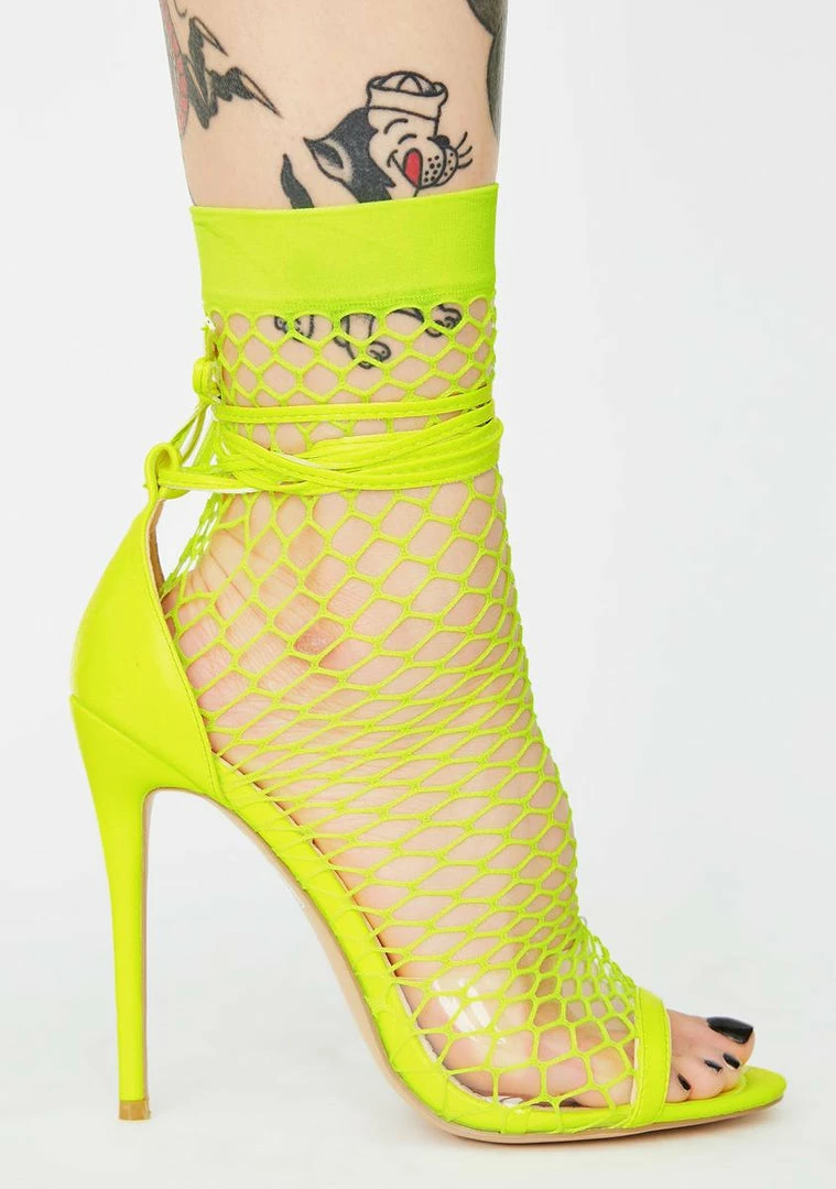 Deals ✔️ Public Desire Sunrise Fishnet 👠 Heels ❤️ 2 Public Desire Sunrise Fishnet Heels