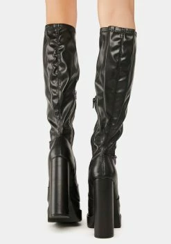 Public Desire Wide Fit Passive Platform Boots