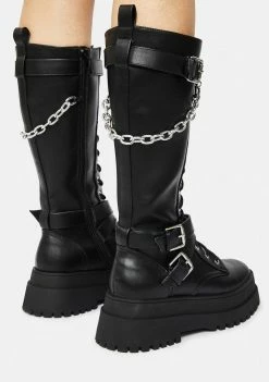 Public Desire Amari Combat Boots Boots & Booties