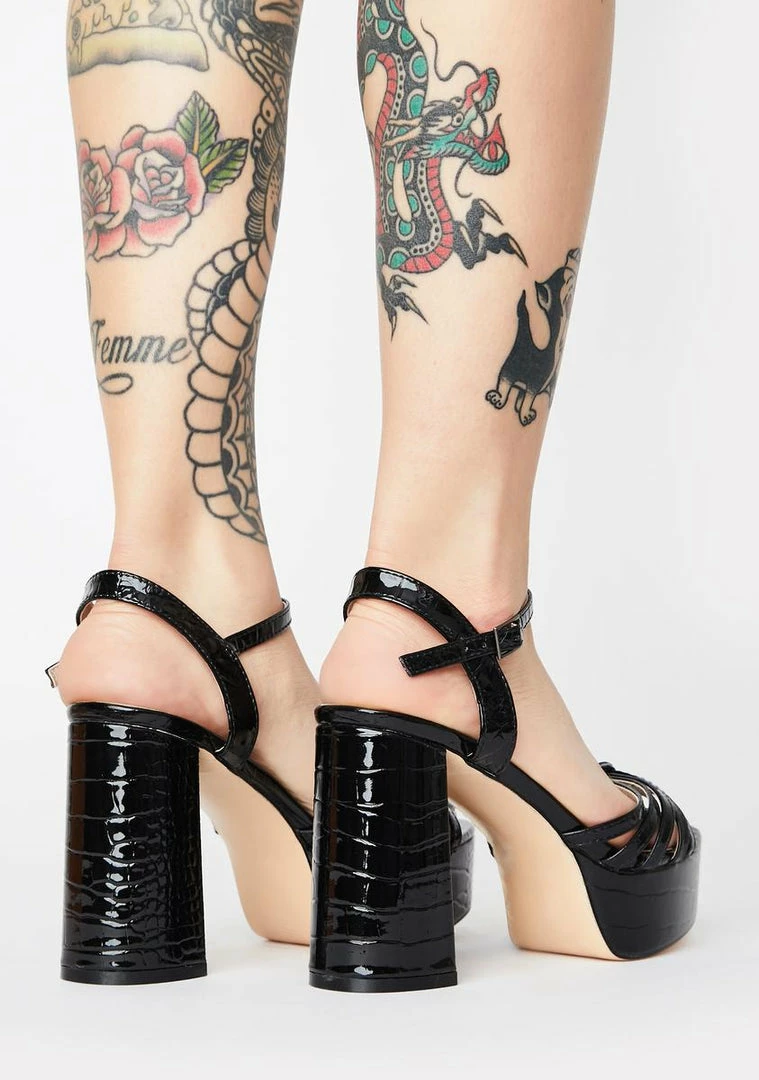 Brand new ๐ Public Desire Nadia Platform ๐ Heels ๐ 4 Public Desire Nadia Platform Heels