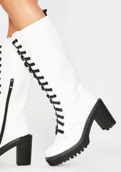 Public Desire Aneko Lace Up Boots Boots & Booties
