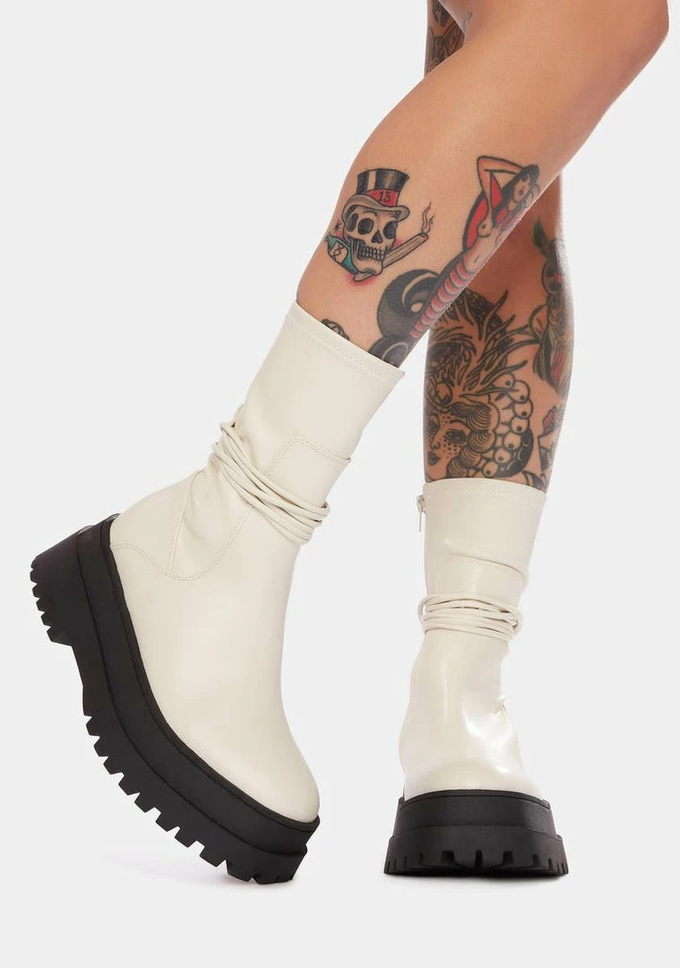 Best deal ๐ Public Desire Finale Chunky Wrap Ankle ๐ฅพ Boots ๐ฅพ Boots & Booties โ๏ธ 2 Public Desire Finale Chunky Wrap Ankle Boots Boots & Booties
