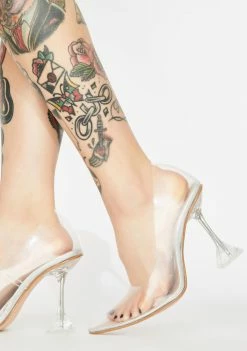 Public Desire Maison Clear Heels