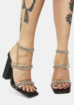 Public Desire Midnight Celebrity Heels