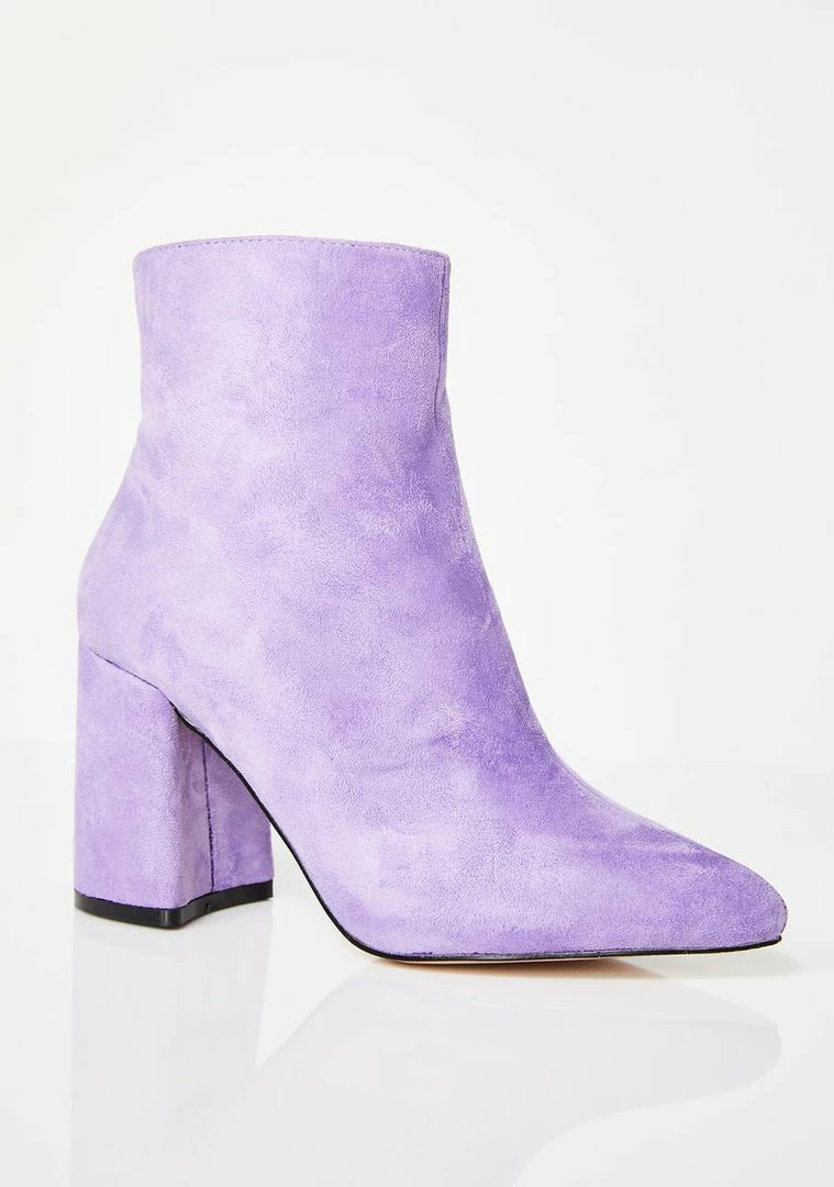 Deals 🎁 Public Desire Lilac Alpha Pointed Ankle 🥾 Boots 🥾 Boots & Booties 💯 2 Public Desire Lilac Alpha Pointed Ankle Boots Boots & Booties
