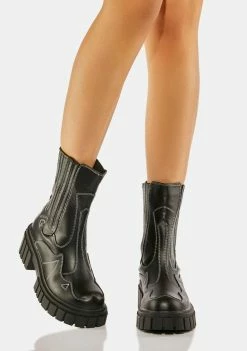 Best reviews of ๐ Public Desire Consequence Stitched Ankle ๐ฅพ Boots ๐ฅพ Boots & Booties ๐ 6 Public Desire Consequence Stitched Ankle Boots Boots & Booties