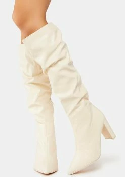 Public Desire Mine Knee High Boots