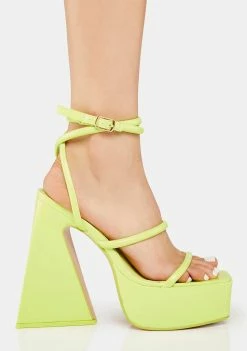 Public Desire Pierce Block Heels