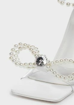 Public Desire Hope Bow Strappy Heels