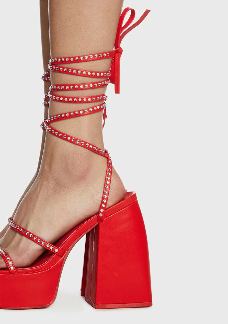 Best deal 🔥 Public Desire Helena Diamante Platform 👠 Heels ✨ 2 Public Desire Helena Diamante Platform Heels