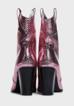 Public Desire Wide Fit West Boots Cowboy Boots