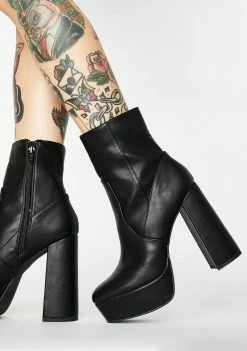 Public Desire Diversion Platform Boots Platforms