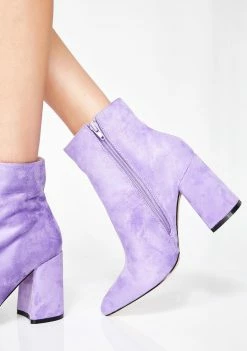Deals 🎁 Public Desire Lilac Alpha Pointed Ankle 🥾 Boots 🥾 Boots & Booties 💯 7 Public Desire Lilac Alpha Pointed Ankle Boots Boots & Booties
