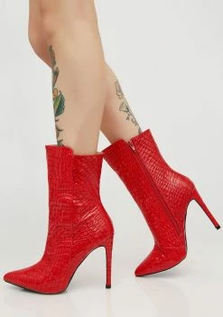 Public Desire Boots & Booties Chile Patent Ankle Boots
