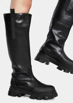Public Desire Genius Knee High Boots Boots & Booties