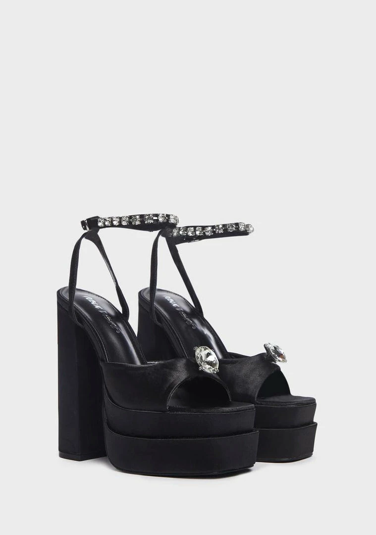 Discount ✔️ Public Desire Frozen Platform 👠 Heels 😀 5 Public Desire Frozen Platform Heels