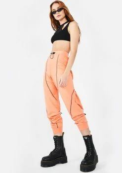 Public Desire Contrast Stitch Jogger Pants Bottoms
