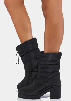 Public Desire Vine Nylon Ankle Boots
